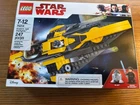 LEGO Star Wars Anakin's Jedi Starfighter 75214 Complete Set 247 Pieces Box