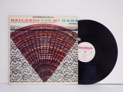 Bandas Los Rancheros Mariachi   Bailando Con Mi Mama LP GranDisco Latin 33 RPM