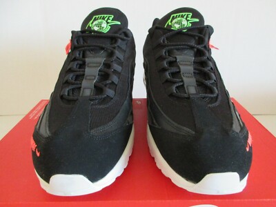 NIKE AIR MAX 95 WW WORLDWIDE BLACK-WHITE-GREEN STRIKE SZ 14  display picture 1