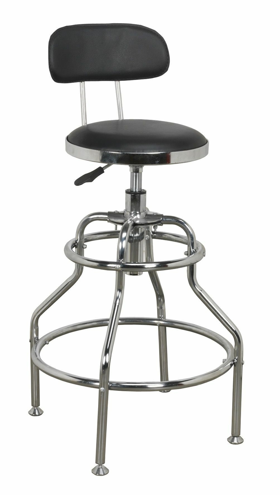 Sealey SCR14 Workshop Stool Pneumatic with Adjustable Height Swivel Seat