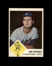 1963 Fleer Baseball #041 Don Drysdale STARX 5 EX  (LS800822)
