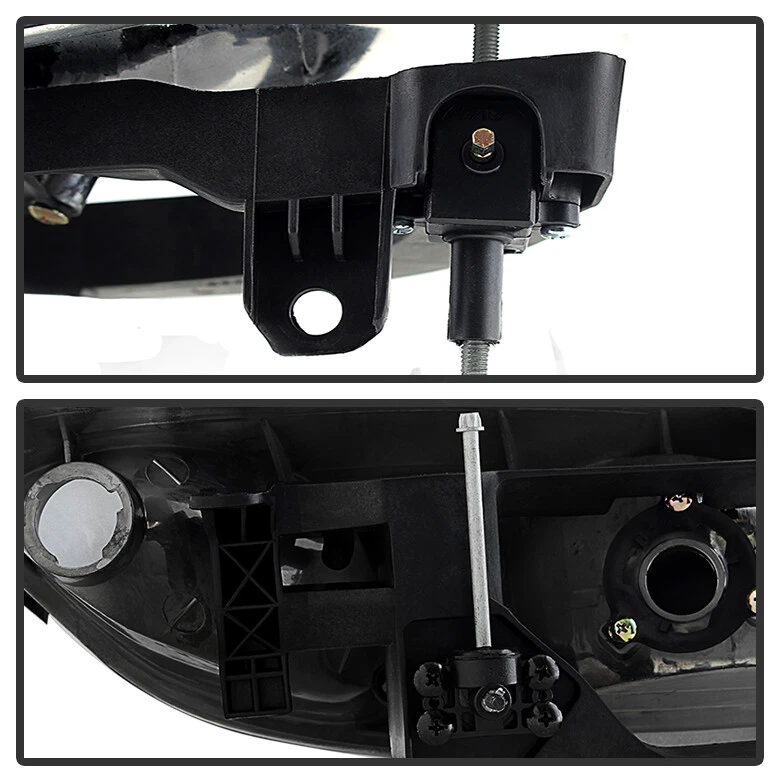 Черные фары головного света 2001-2002 Saturn серии SC SC1 SC2 неоригинальные 01-02 - Изображение 3 из 4