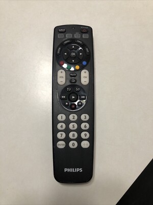 Philips SRP4004/27 Universal 4 In 1 Remote Control for TV,VCR,DVD,SAT 