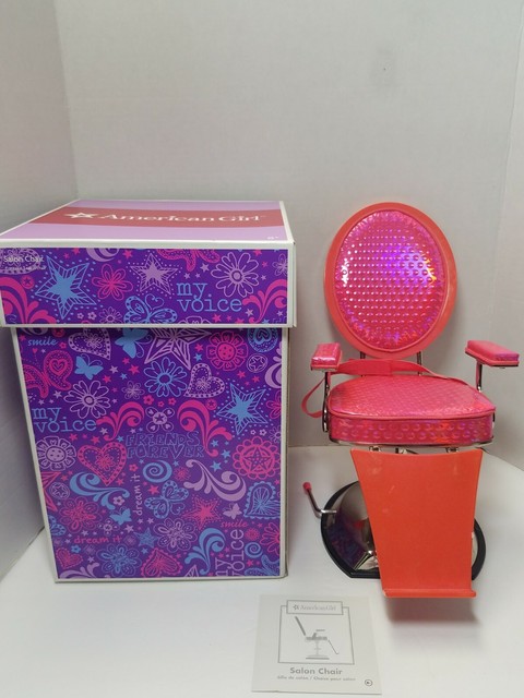 american girl hair chair