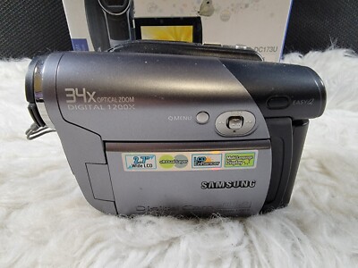 Samsung SC-DC173U DVD Camcorder with 34x Optical Zoom (IOB