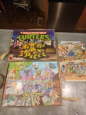 2 sets- Vintage Teenage Mutant Ninja Turtles TMNT Colorforms Set 1990  1989