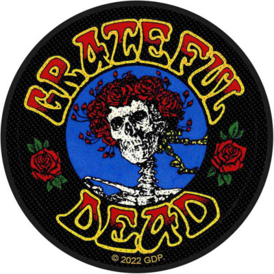 GRATEFUL DEAD - Vintage Bertha Seal Aufnäher Patch OFFICIAL MERCHANDISE