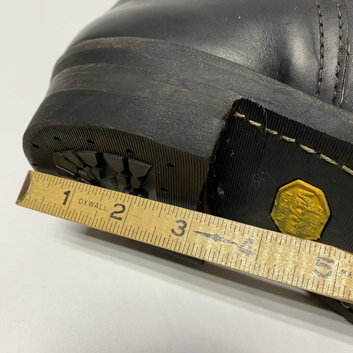 RARE OFFICIAL LANGLITZ LEATHER & WESCO BLACK BOOTS MOTOCYCLE