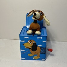 Poof Slinky Inc Disney Pixar Toy Story Slinky Dog Rare Jack In The Box