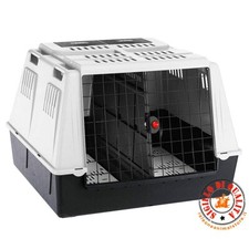 Atlas Car Maxi Ferplast Trasportino Per Cani Da Auto con Divisorio per 2 cani
