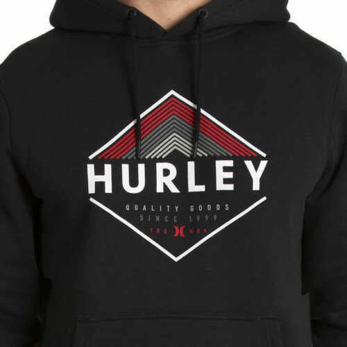 Hurley Men's Fleece Pullover Hoodie - Picture 25 of 81