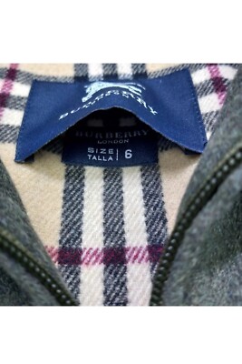 Burberry London vintage merino wool bomber jacket Size 6/L | eBay
