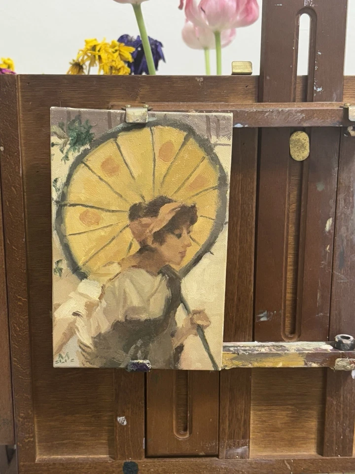 Pintura a óleo original “Diógenes” Waterhouse Master arte cópia - Imagem 2 de 4