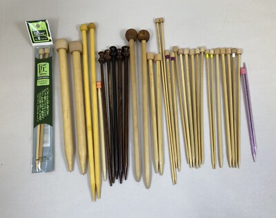 TAKUMI CLOVER SIZES 3, 4, 5, 8, 10, 11 KNITTING NEEDLES PLUS SOME UNBRANDED