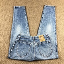Vintage 80s Jeans JeanJer Tapered Womens Sz 8 26x27.5 High Waist Mom Denim