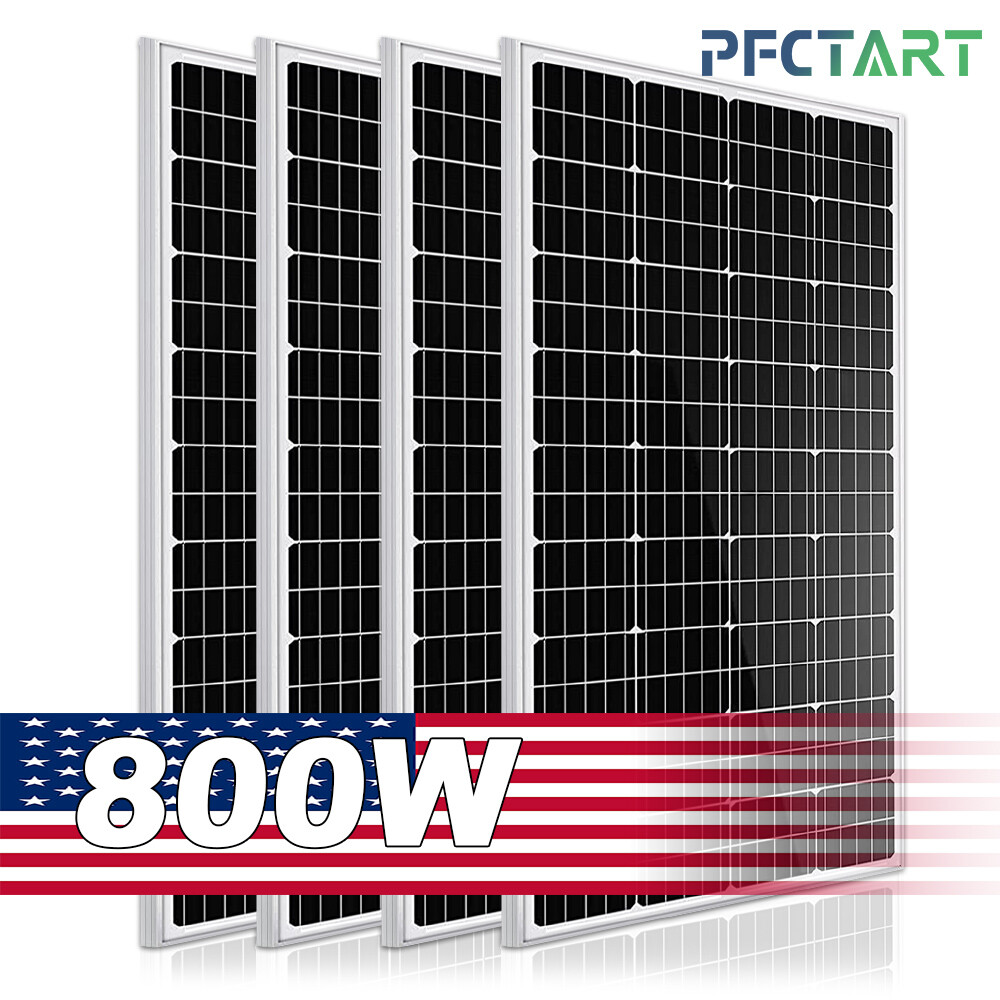 800W 12V Solar Panel High Efficiency Monocrystalline Off Gri