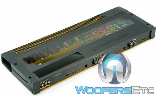 PHOENIX GOLD Ti3-1600. AMPLIFICATEUR TWEETERS 6 CANAUX 1600W COMPOSANTS HAUT-PARLEURS NEUF - Photo 1 sur 11