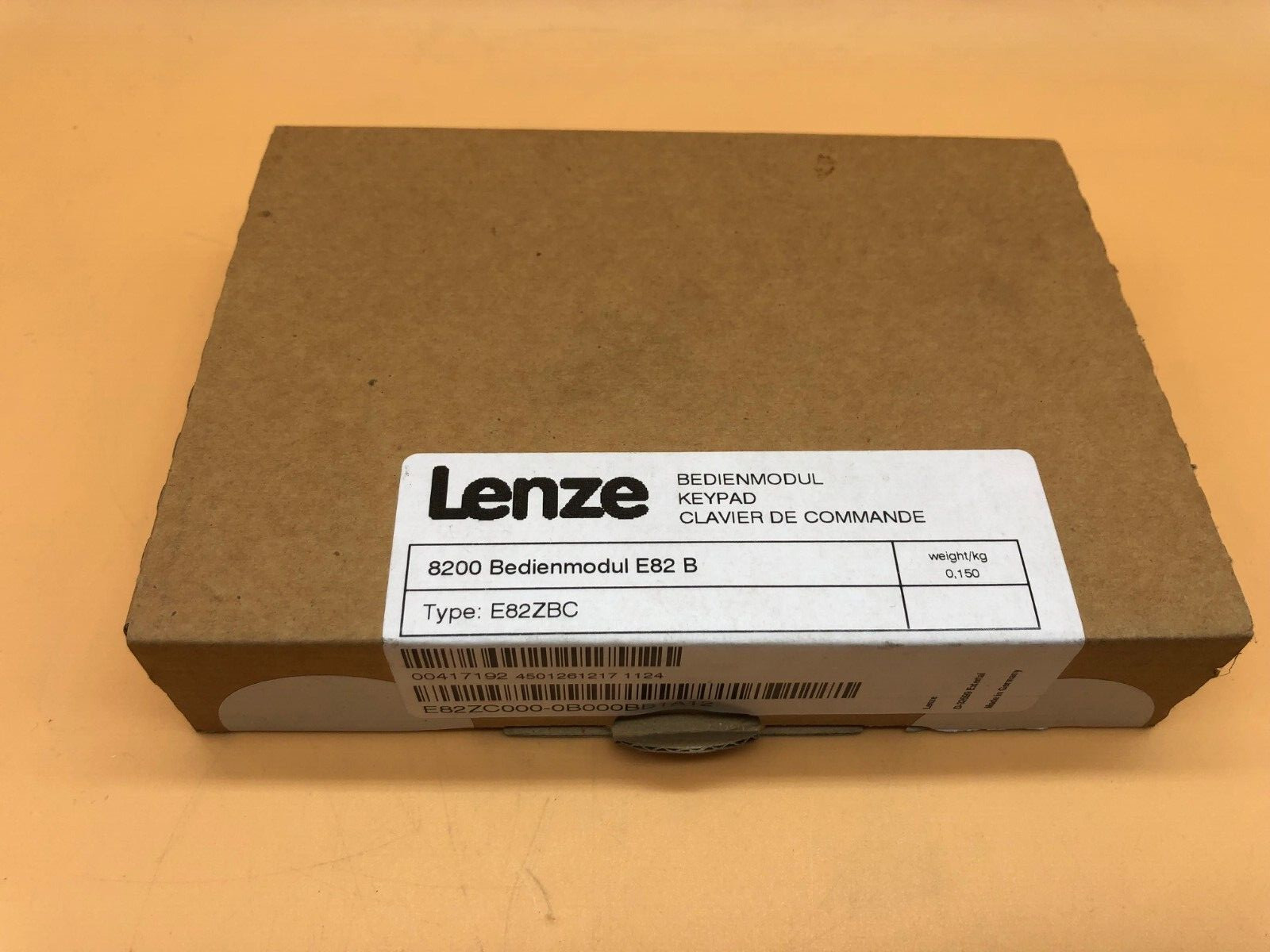 Console Lenze E82ZBC clavier de commande pour variateur de vitesse E82ZC000 - 2