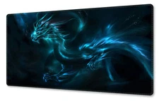 Water Resistance 3MM Thick Mouse Desk Mat with Non-Slip Pad (31.5 x 15.7 Inch)