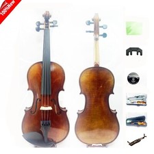  Capriana Gagliano Violin Outfit 4/4-1/4 VN401D-B Silence Pack Set Up In U.S.A