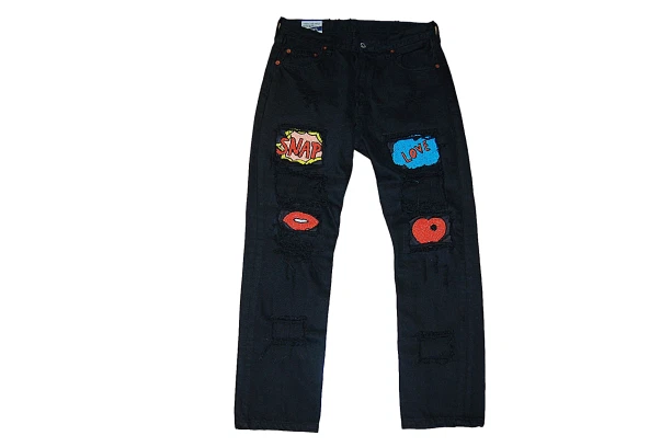 HISTORY REPEATS LEVIS 501 1995 VINTAGE JEANS SIZE 30 29 M
