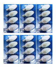  24 bulbs GE 69836 Frosted C7 Night Light Incandescent Night Light Bulb, Soft