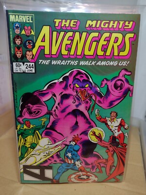 The Avengers #244 (1984, Marvel) New Warehouse Inventory in VG/VF Condition