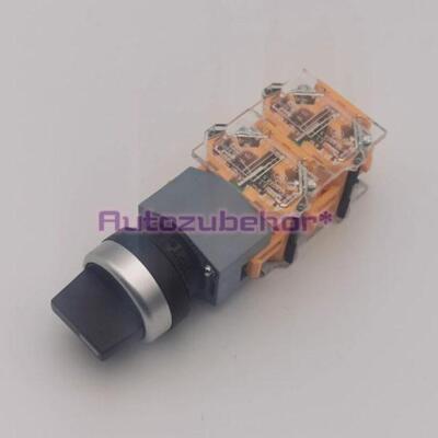 6PCS/Lot New LA39-B2-22XS/K APT Self Lock Pushbutton 3-Gear 2NO 2NC