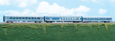ACME 55263 Set  Intercity MAV , Restaurant Bautzen 1A Kl., 2A Kl. Livree Azzurra