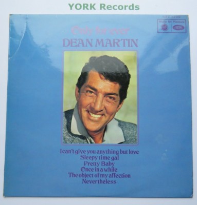 DEAN MARTIN - Only For Ever - Excellent Condition LP Record MFP 1299