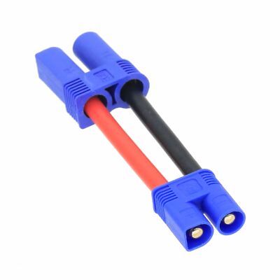 EC3 Male to EC5 Female cable 12AWG 5CM wire For RC Airsoft Battery