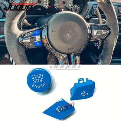 Engine Start Push M1 M2 Button Cover For BMW M3 M4 M5 M6 X5M X6M F80 F82 F83 F10