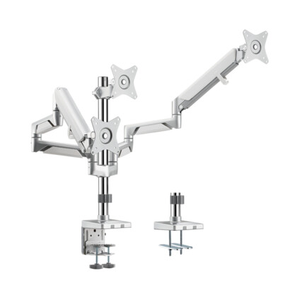 LogiLink BP0090 monitor mount / stand 68.6 cm (27'') Silver Desk