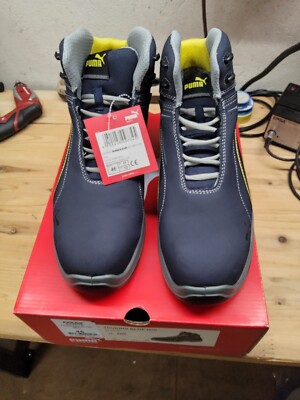 Puma 632630 Sicherheitsschuh S1 TOURING BLUE MID Farbe blau, Gr.46