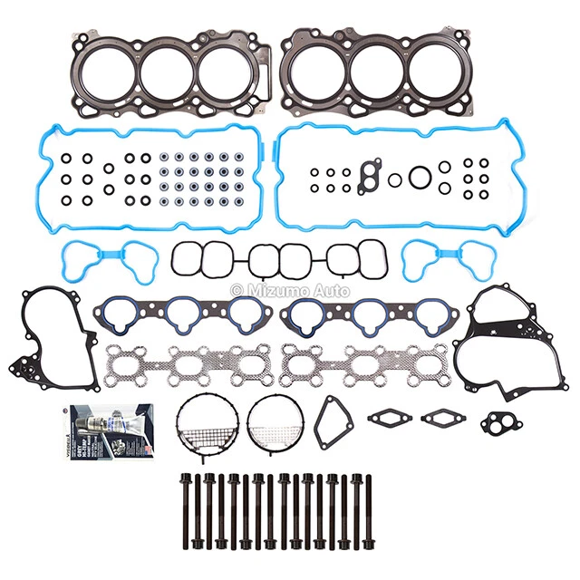 Head Gasket Set Head Bolts Fit 09-14 Nissan Altima Maxima Murano Quest VQ35DE - Image 2 of 4