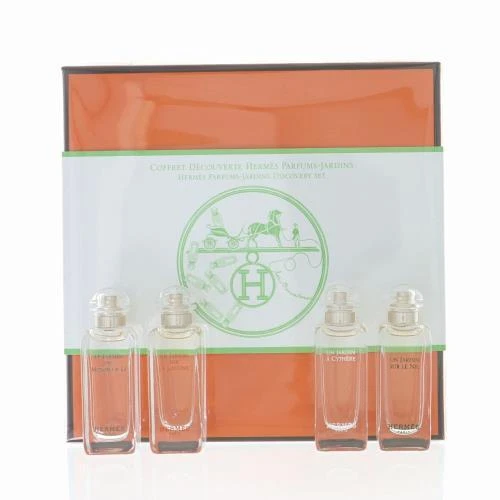 UN JARDIN VARIETY MINI SET by Hermes 4 PIECE GIFT SET 0.25 OZ EAU DE TOILETTE