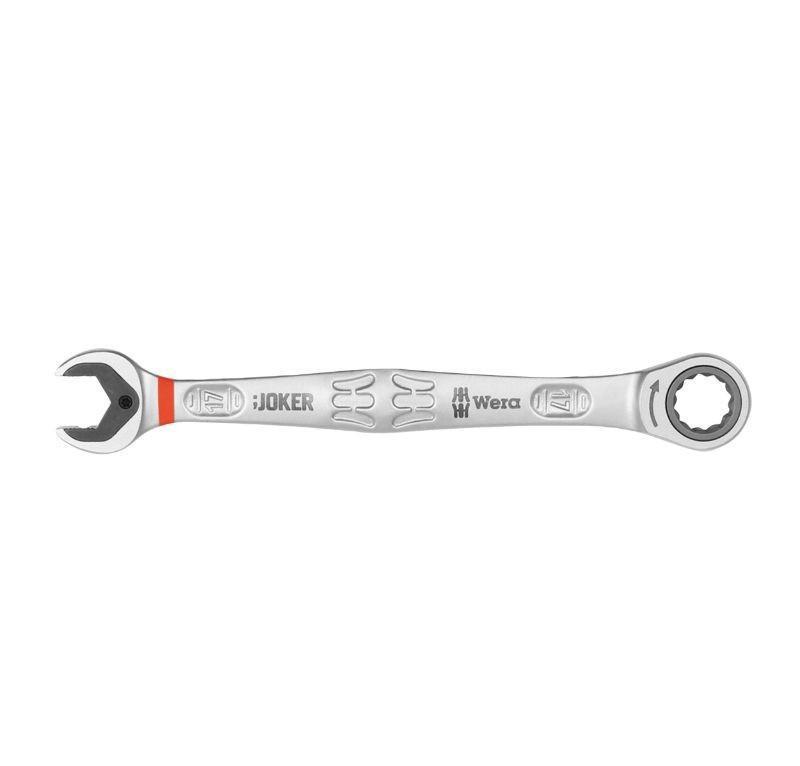 Clé mixte à cliquet Wera 17mm pour desserrer les écrous bloqués