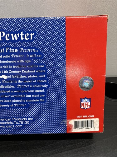 NY Jets Fine Pewter Collectible 3 Piece Gift Set Shot Glass Mug Cup NEW - Picture 7 of 10