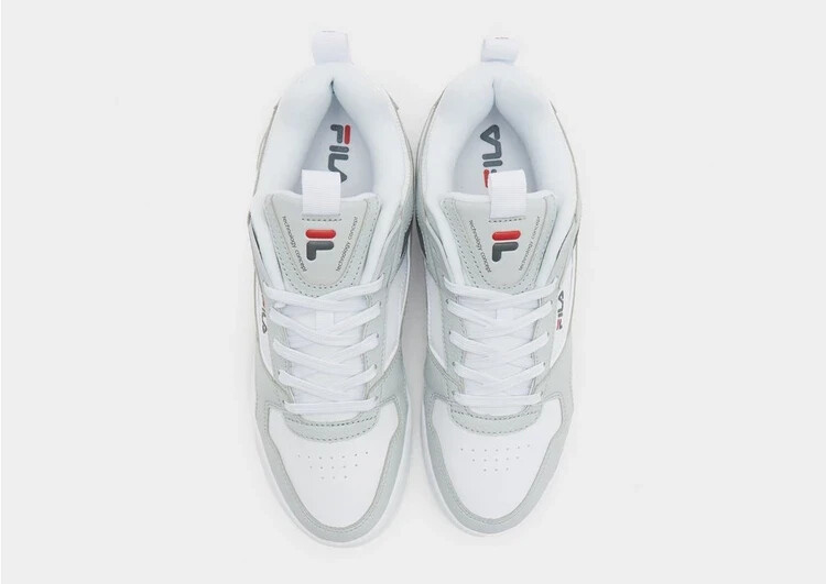 FILA Uomo Corda Scarpe IN Bianco E Grigio