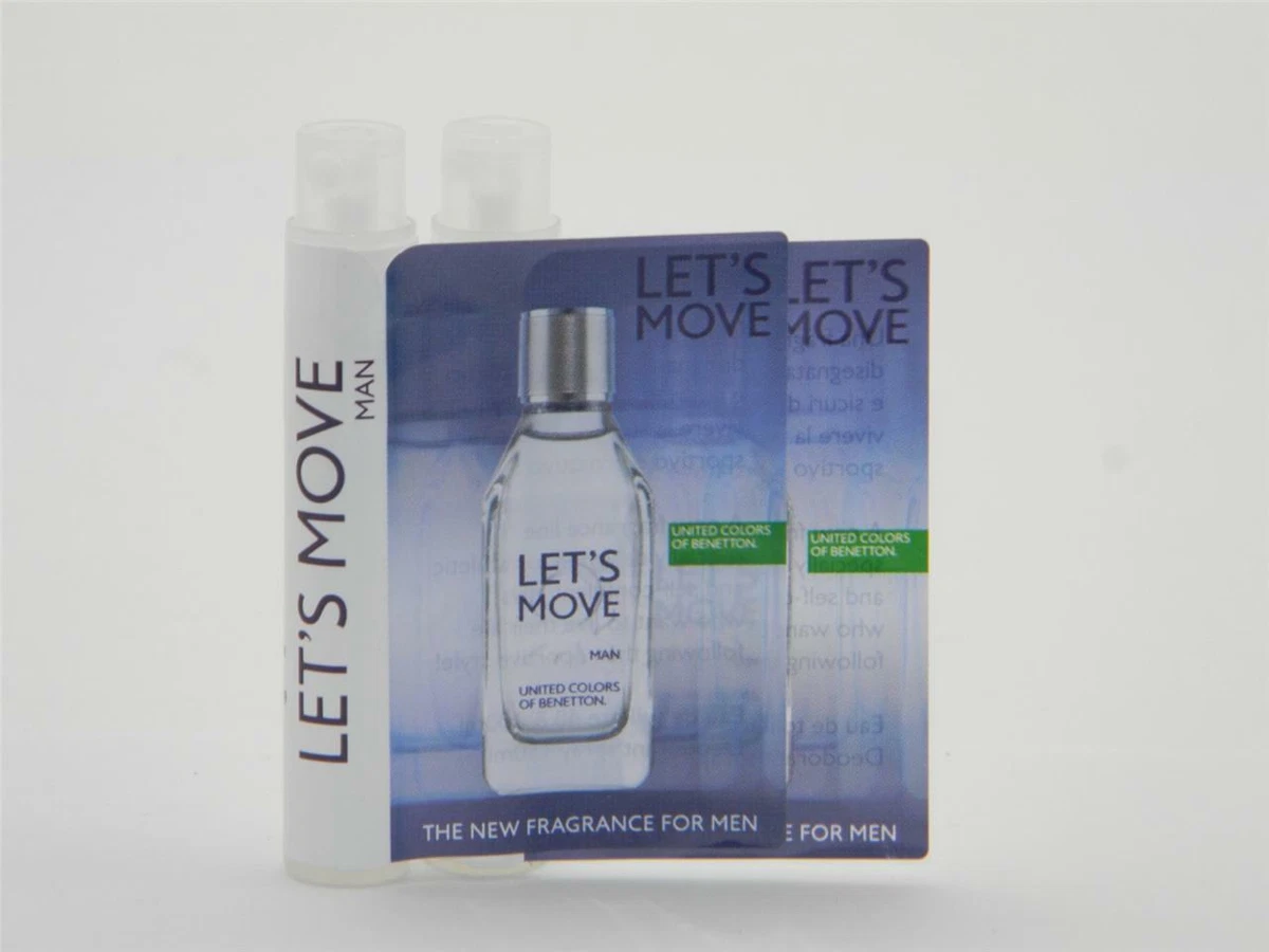 Let's move benetton perfume hot sale