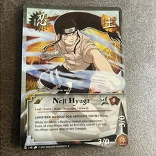 Neji Hyuga Ccg Naruto Holo #140 Nm/lp