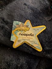 Neopets Keyquest UNUSED Plushie Code Tag LE Gold Usul for virtual item/token