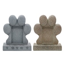 Weatherproof Memorial Stone for Pet Indoor or Outdoor Display Sculpture