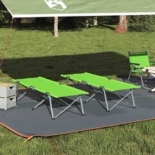 Klappbares Campingbett 194 × 62,5 cm aus Oxf...