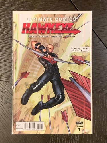 Ultimate Hawkeye #1 - Variant Cover 1:15 - 2011 - Marvel - NM