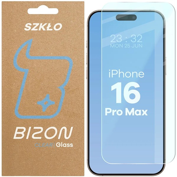 GehäRtetes Glas FüR Iphone 16 Pro Max Bizon Displayschutzglas Hartglas Handyglas-image