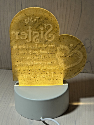 3D Creative Visualization Dimming Lamp