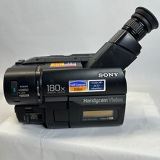 Sony Handycam CCD-TRV16 Video8 Camcorder Nightshot Mode 180x Zoom Tested