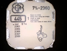 NOS ETA 445 Setting Lever Spring / Set Bridge - Cal 2360