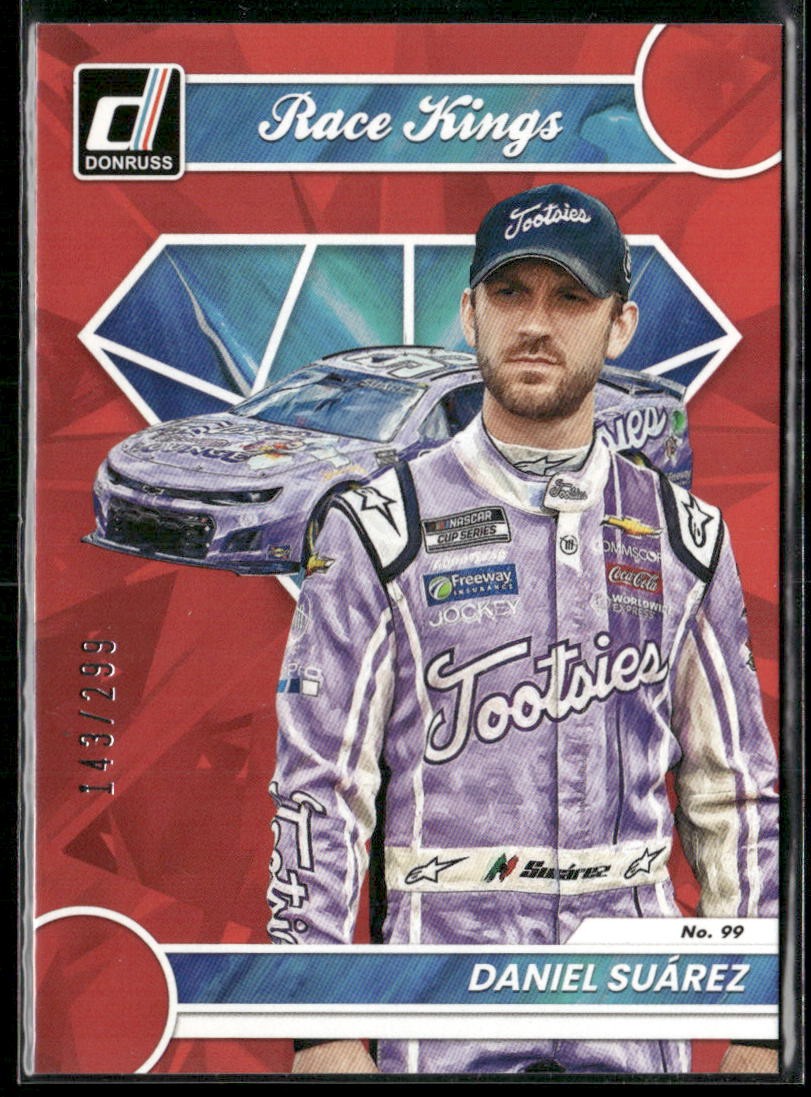 2023 Donruss #11 Daniel Suarez Red #/299